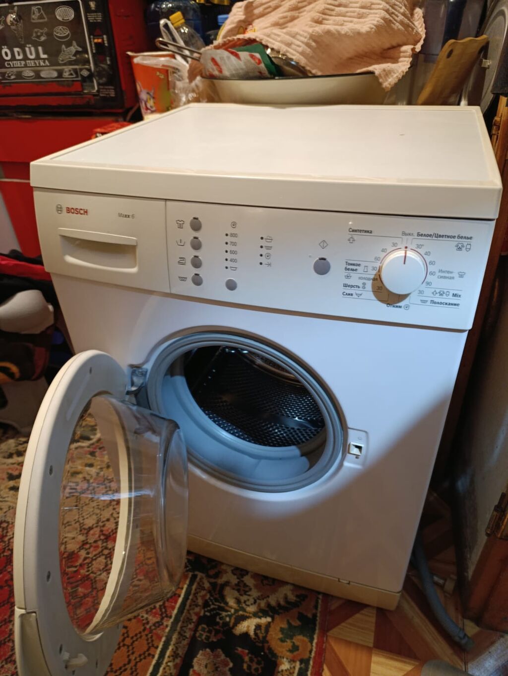 Paltar yuyan 6 kq. ev malı, usta görməyib — Çamaşır maşınları, Bakı (2)