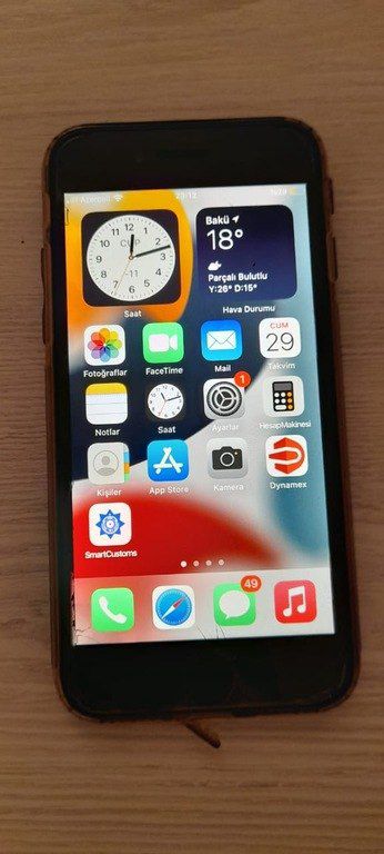 Apple iPhone SE (2022) White 64GB/4GB — Smartfonlar, Bakı (5)