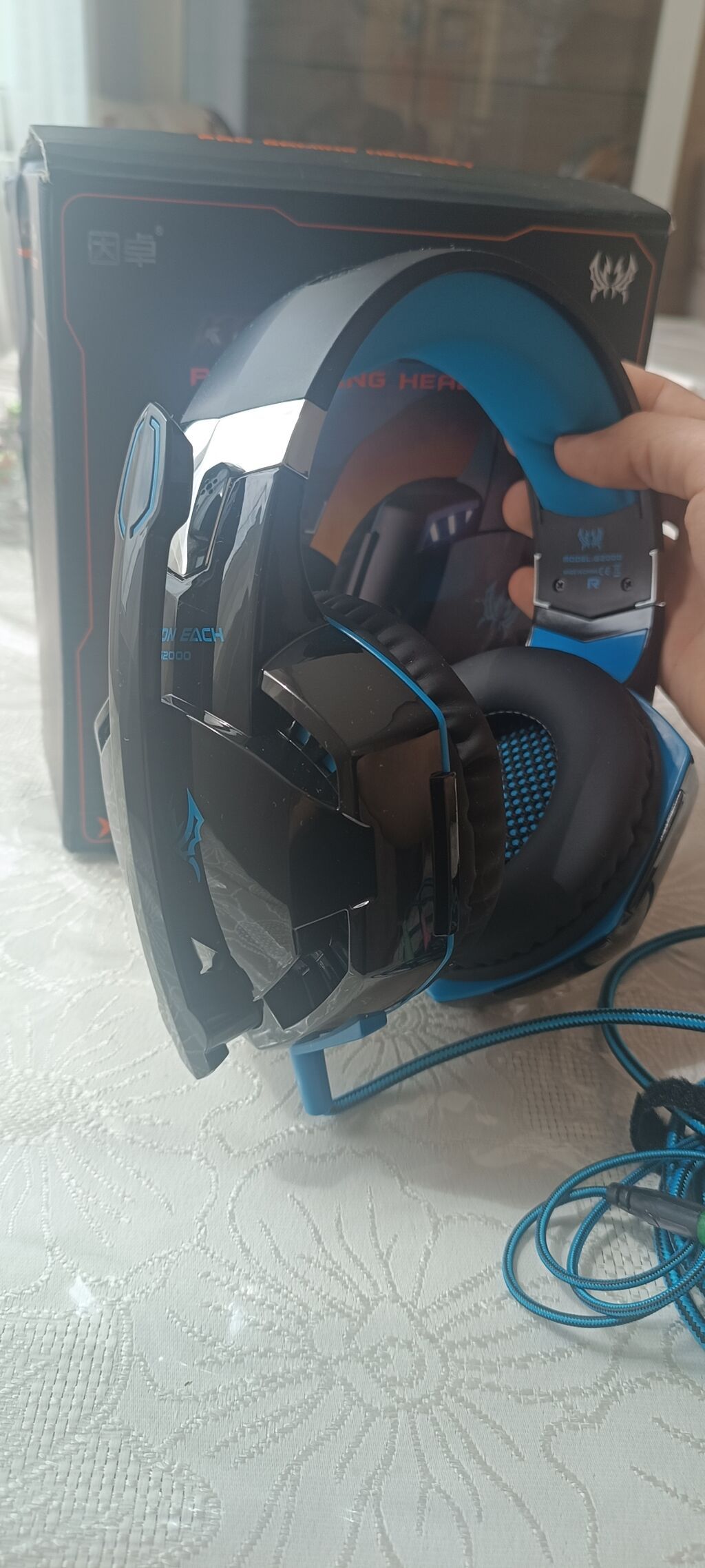 Kotion Each G2000 – Pro Gaming Headset - Model: G2000 - Tip: Simsiz — Səs texnikası, Bakı (2)