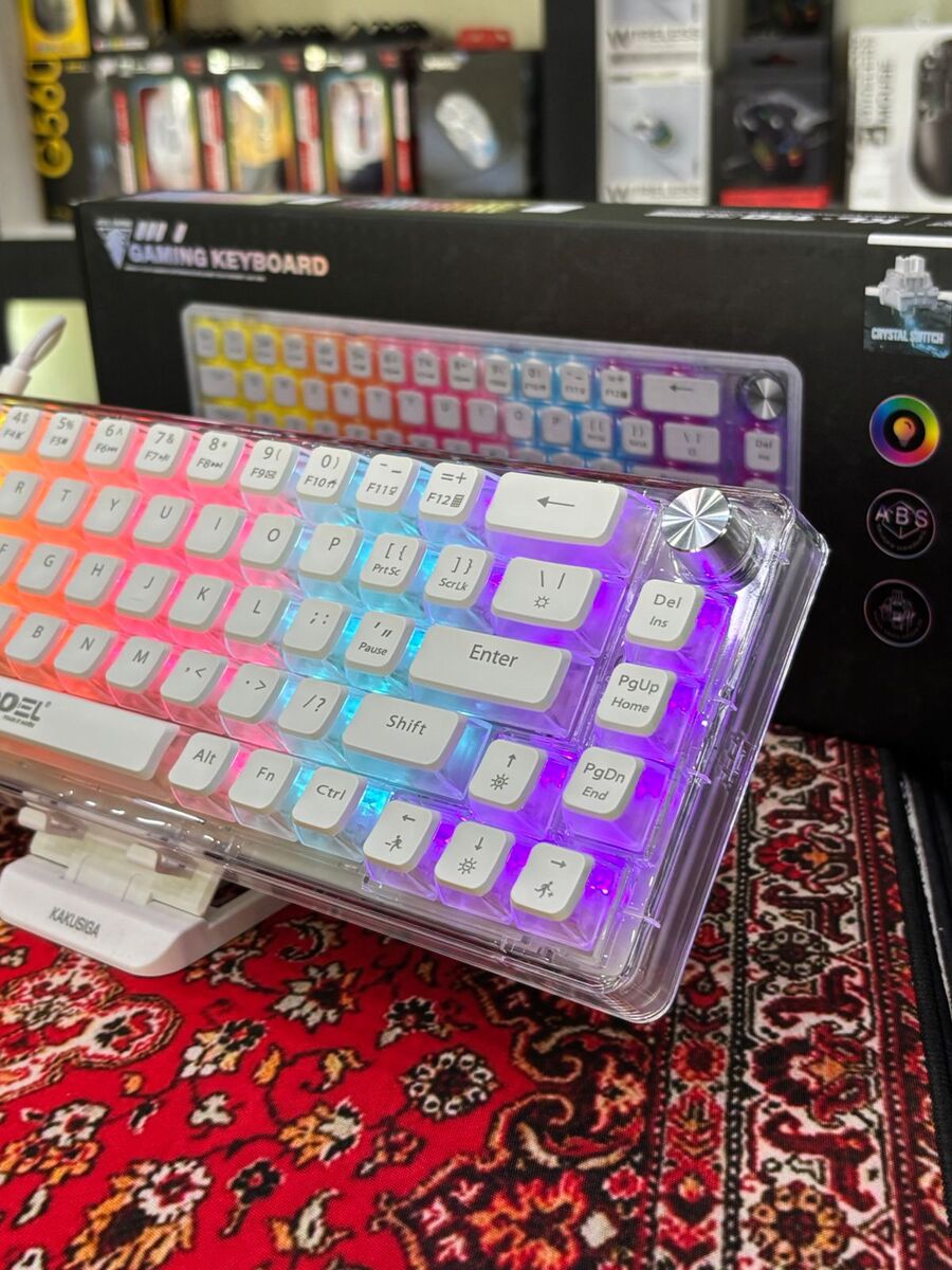 Jedel KL150 Şəffaf Mexaniki klaviatura — Elektronika, Bakı (3)