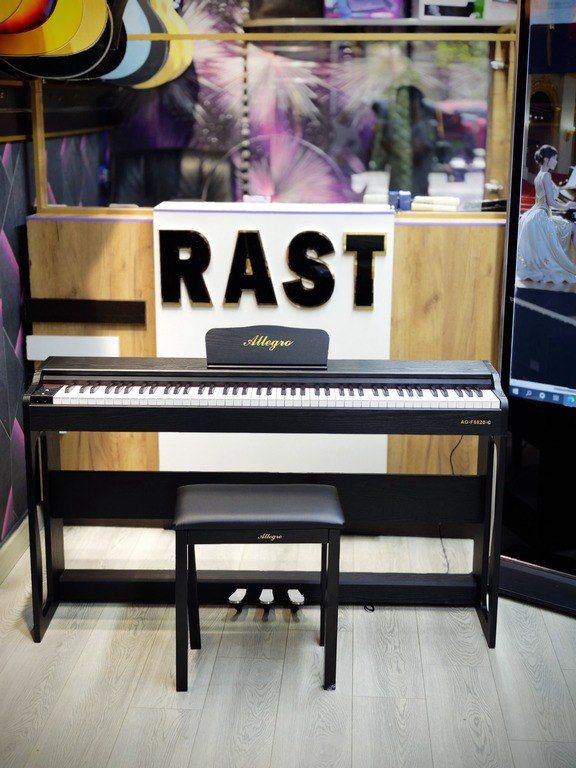 Elektro piano "Allegro, AG-F8820-C PVS Black" — Musiqiə alətləri, Bakı (6)