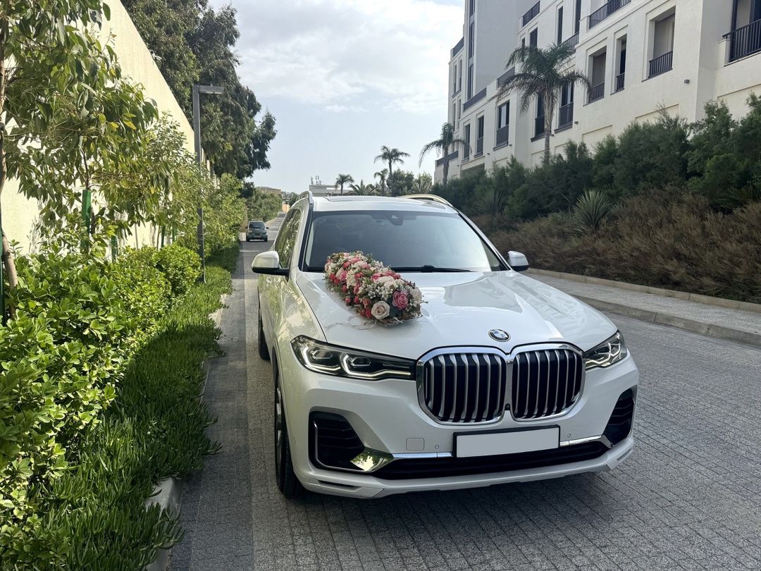 Bəy gəlin maşını BMW X7 — Avtomobil icarəsi, Bakı (8)