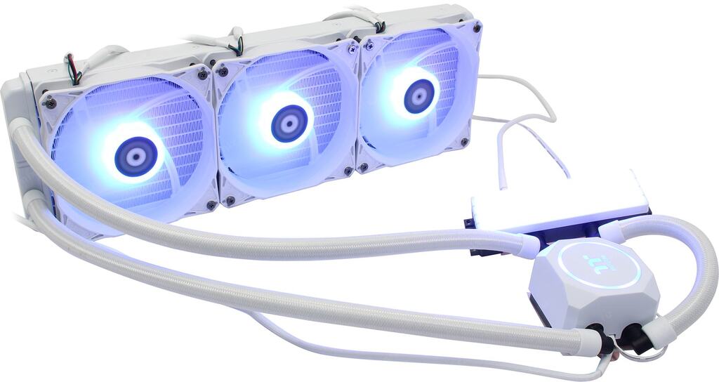 TT Floe RC360 CPU və Yaddaş AIO Maye Soyuducu Snow Edition — Kompüterlər və noutbuklar, Bakı (2)