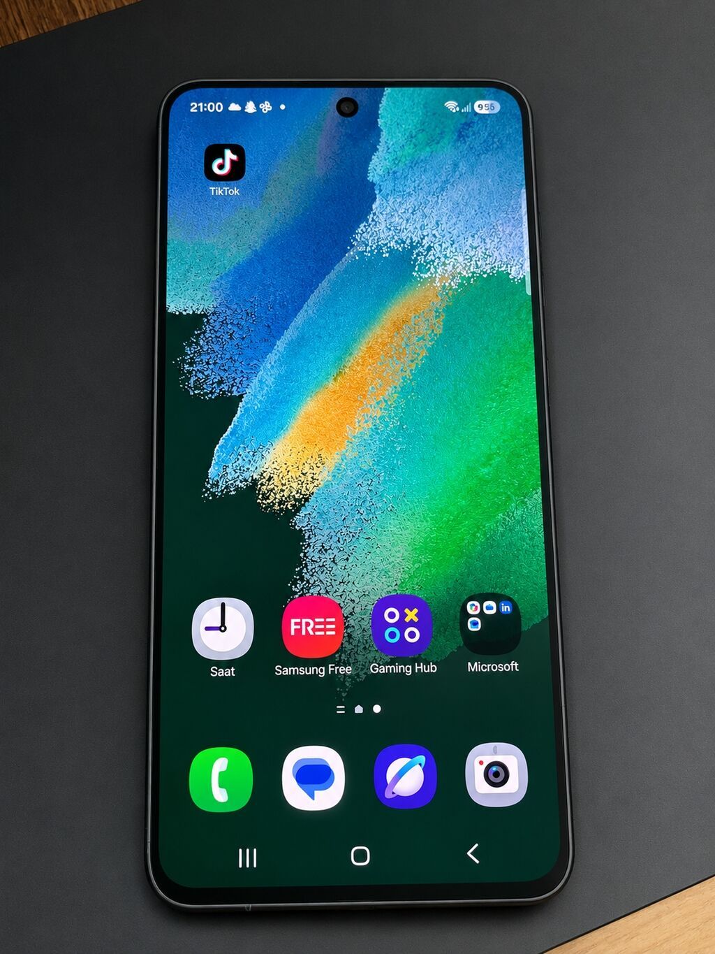 Samsung Galaxy S21 FE, 128 GB, rəng - Qara, Simsiz şarj — Samsung, Sumqayıt (2)