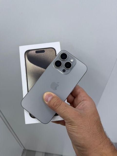 Apple iPhone 15 Pro Natural Titanium 128GB/8GB — Bakı
