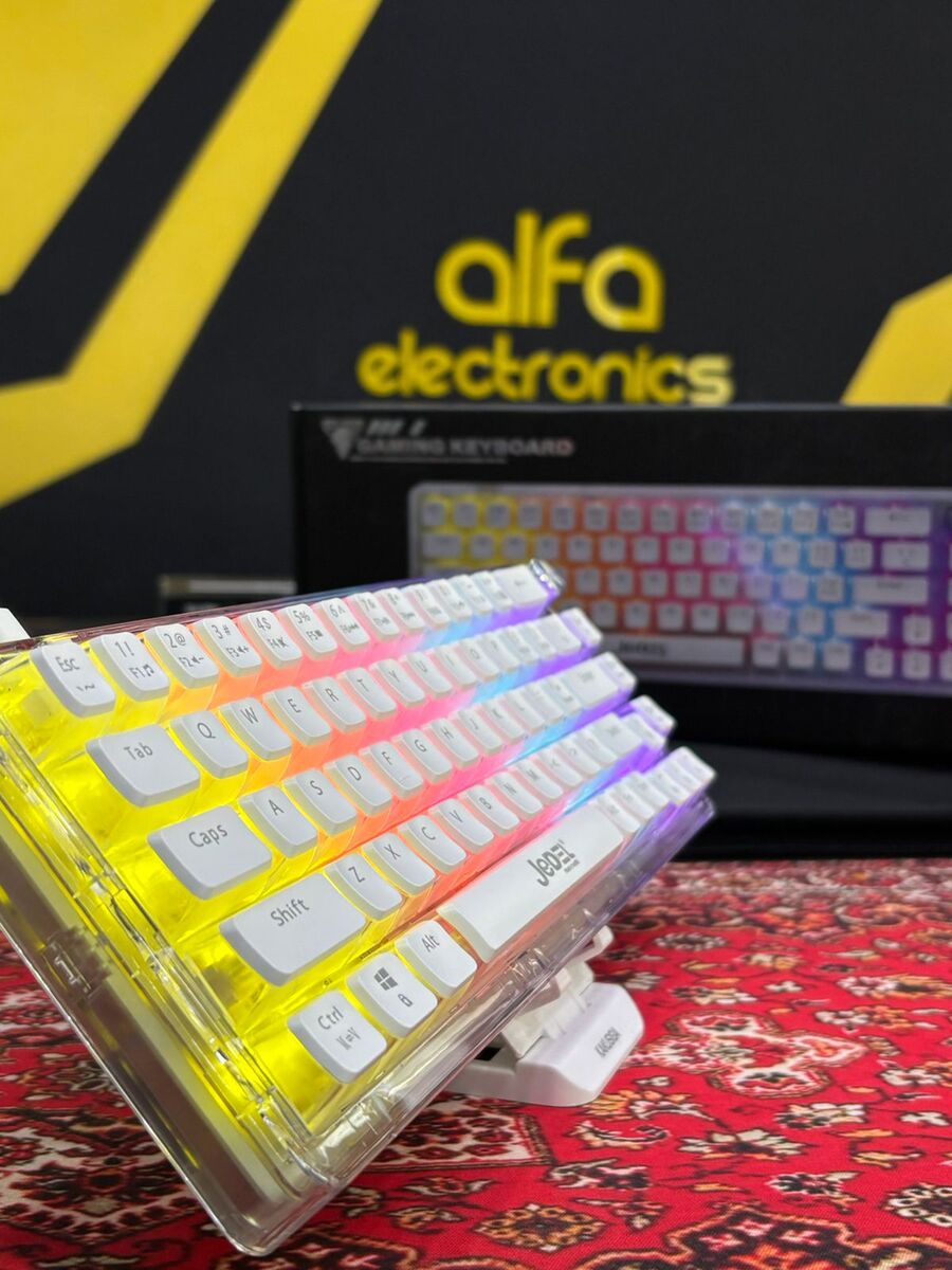 Jedel KL150 Şəffaf Mexaniki klaviatura — Elektronika, Bakı (4)