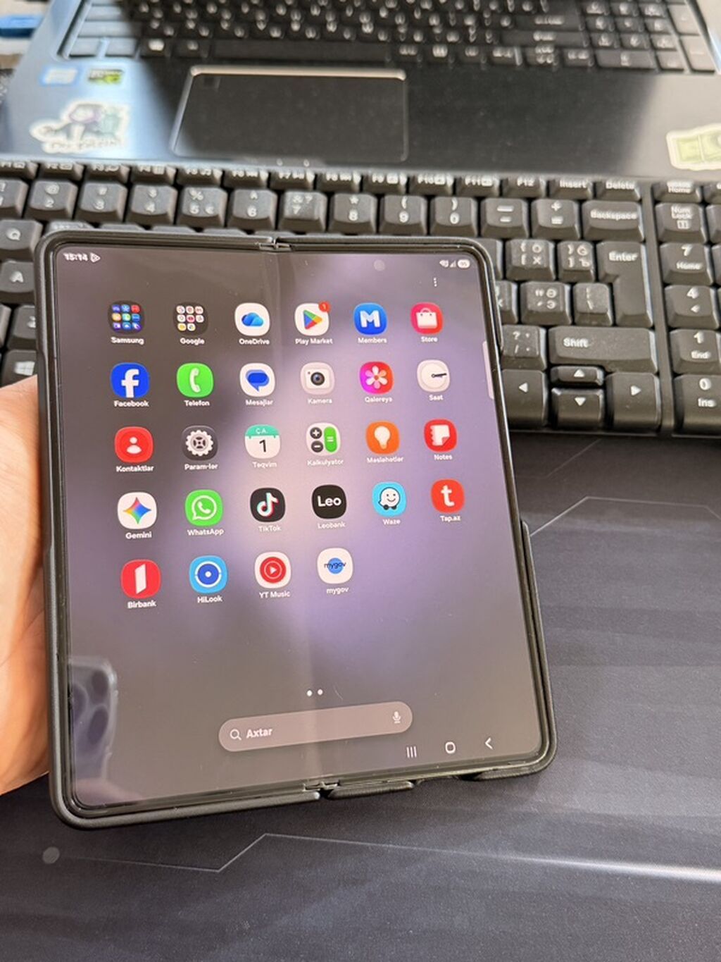 Samsung Galaxy Z Fold 5, 256 GB, rəng - Qara, İki sim kartlı — Samsung, Bakı (5)