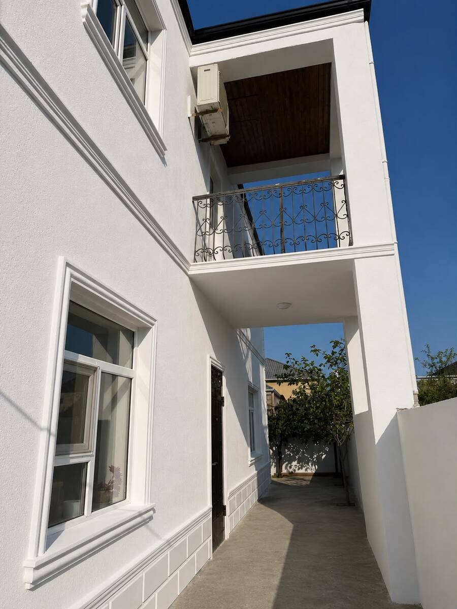 Satılır 6 otaqlı həyət evi/bağ evi 300 m² — Ev, villa, Bakı (4)