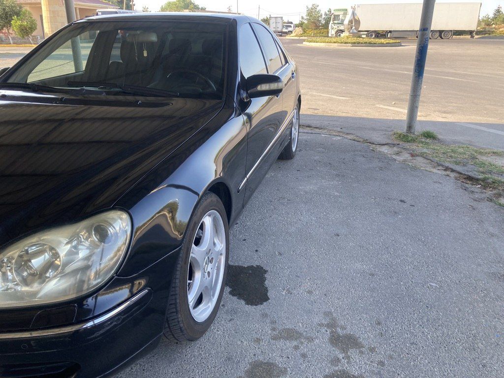 Mercedes S 350, 3.7 L, 2002 il, 388 238 km — Avtomobillər, Bakı (8)
