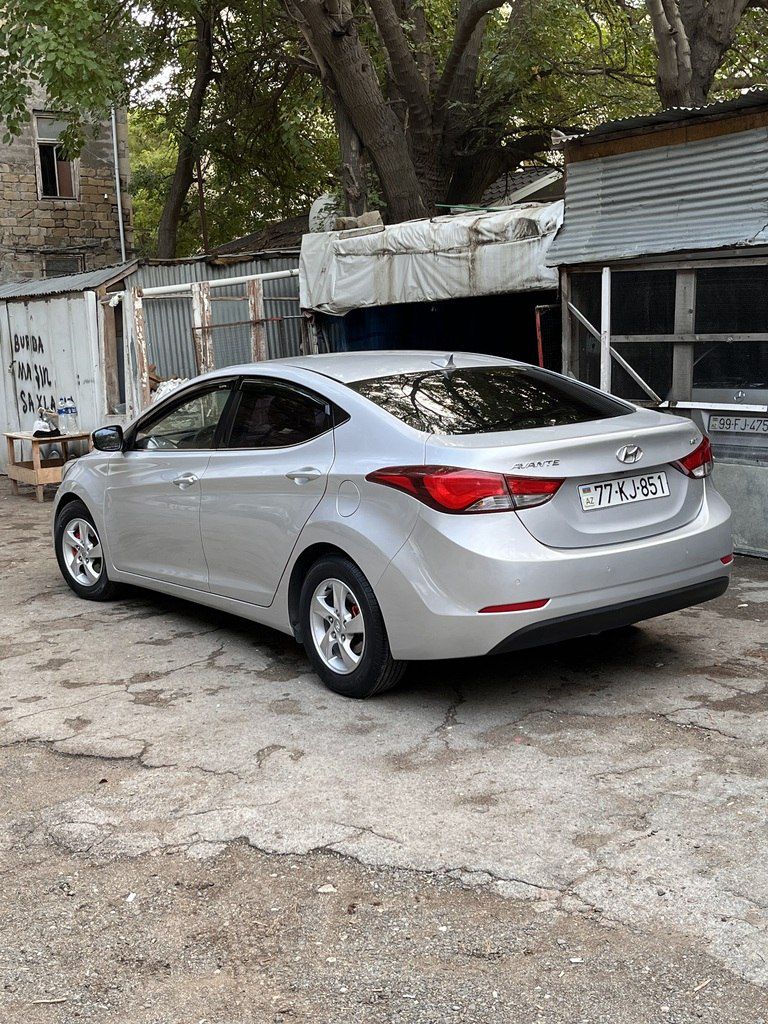 Hyundai Avante, 1.6 L, 2014 il, 152 000 km — Avtomobillər, Bakı (2)