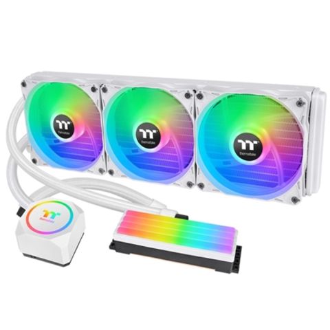 TT Floe RC360 CPU və Yaddaş AIO Maye Soyuducu Snow Edition