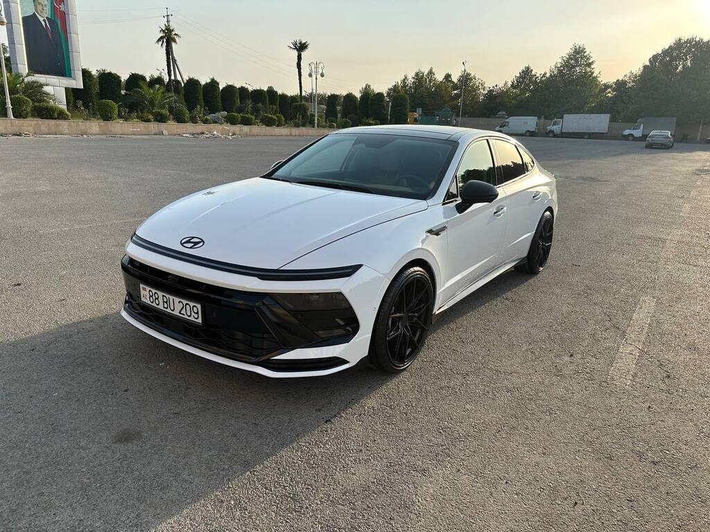Hyundai Sonata, 2.0 L, 1.62 kWh, 2025 il, 5 000 km — Avtomobillər, Bakı (4)