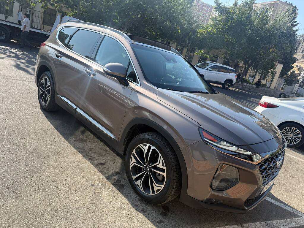 Hyundai Santa Fe, 2.0 L, 2020 il, 138 500 km — Avtomobillər, Bakı (3)