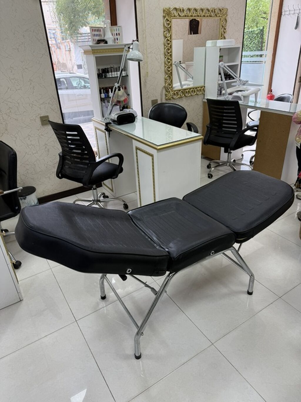 Gözəllik salonları və estetik prosedurlar üçün qatlanan masaj/leyinq — Salon mebeli, Bakı (2)