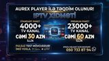 Aurex Player ilə təqdim olunan Iptv xidməti - Standart paket: 4000+ — Ustalar