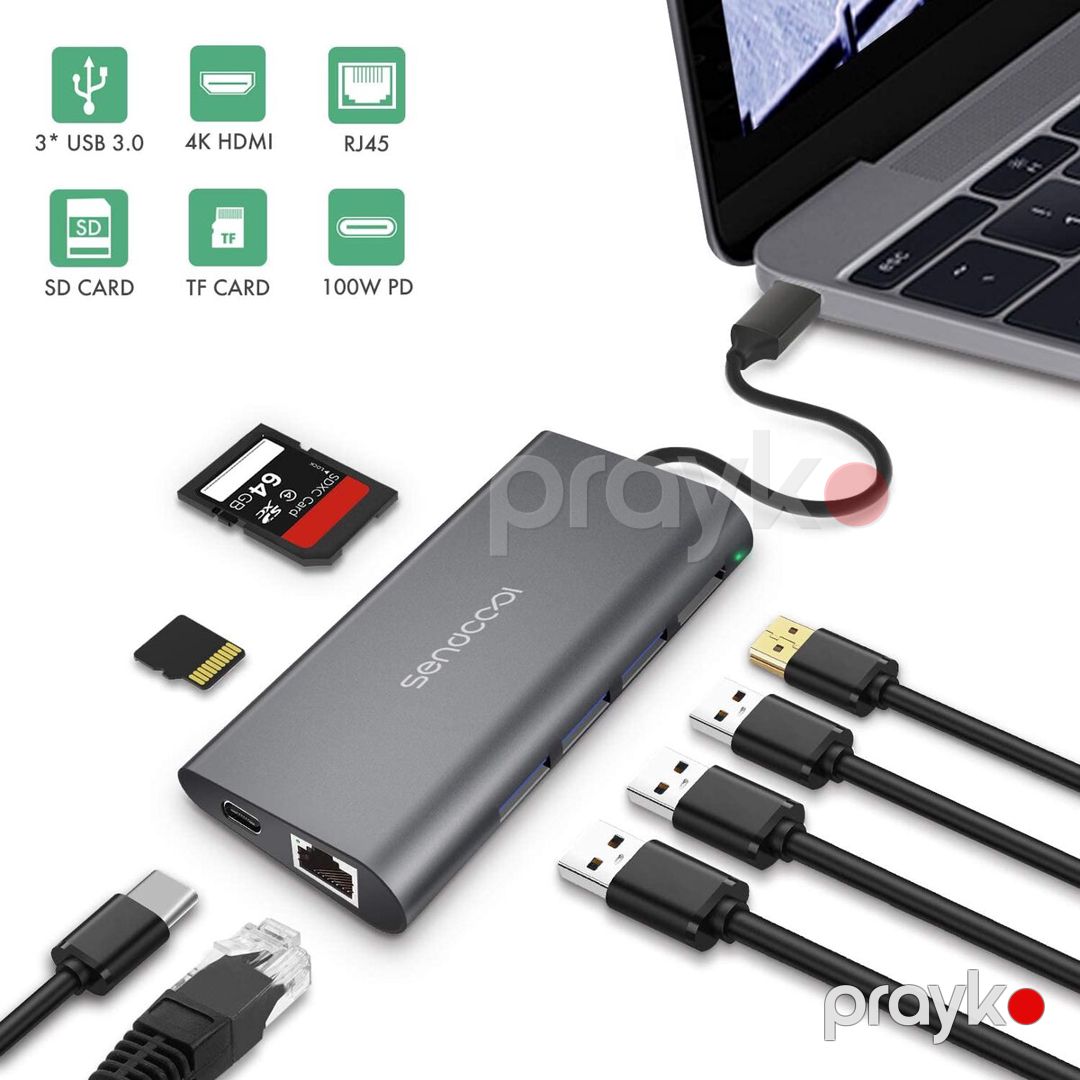 USB Hub — Periferik cihazlar, Bakı (11)