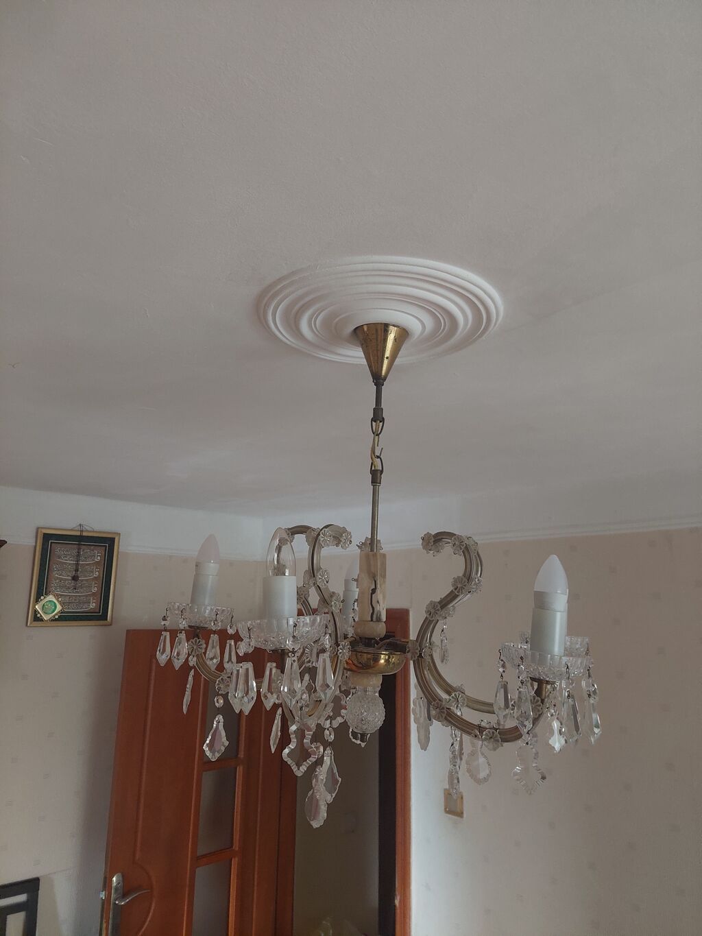 Çılçıraq, 5 lampa, Metal — Tavan is?qlar? v? cilc?raqlar, Bakı (2)