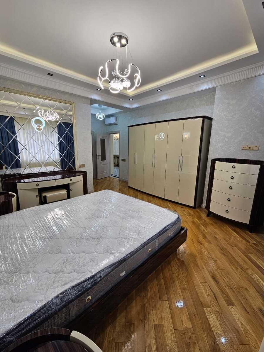 İcarəyə verilir 3 otaqlı yeni tikili 135 m² — Mənzil, Bakı (11)