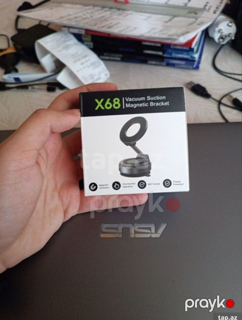 X68 Vacuum Suction Magnetic Bracket – maqnitli telefon tutacağı