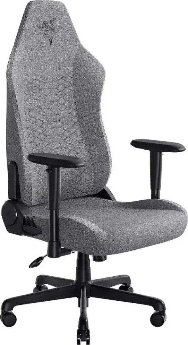 Kreslo Razer chair Iskur V2 X, fabric, 2D-Armrests, light Grey RZ38-05310200-R3G1 — Mebel, Bakı (3)
