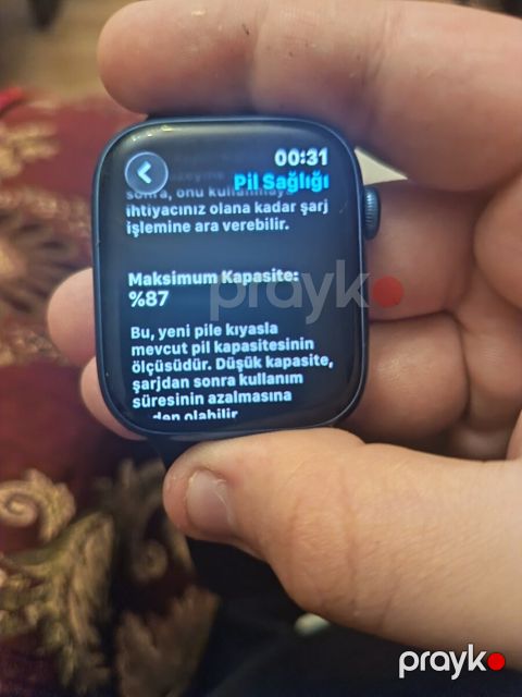Apple Watch Series 7 Aluminum Blue 45mm