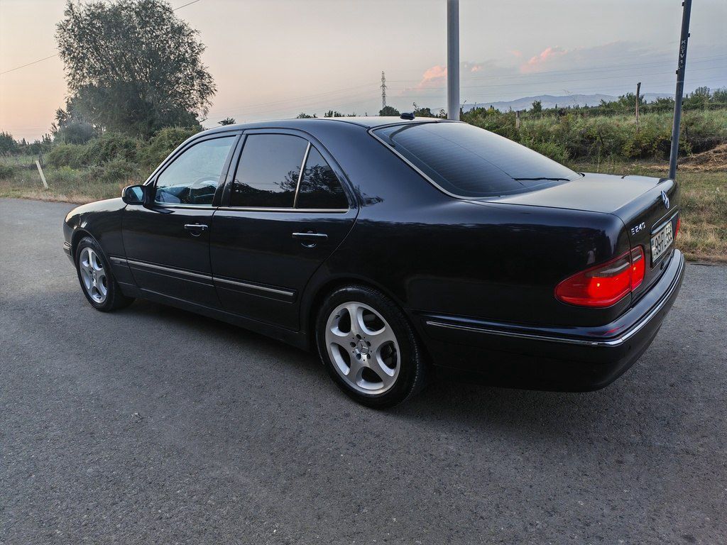 Mercedes E 240, 2.4 L, 2000 il, 234 000 km — Avtomobillər, Ağdaş (7)
