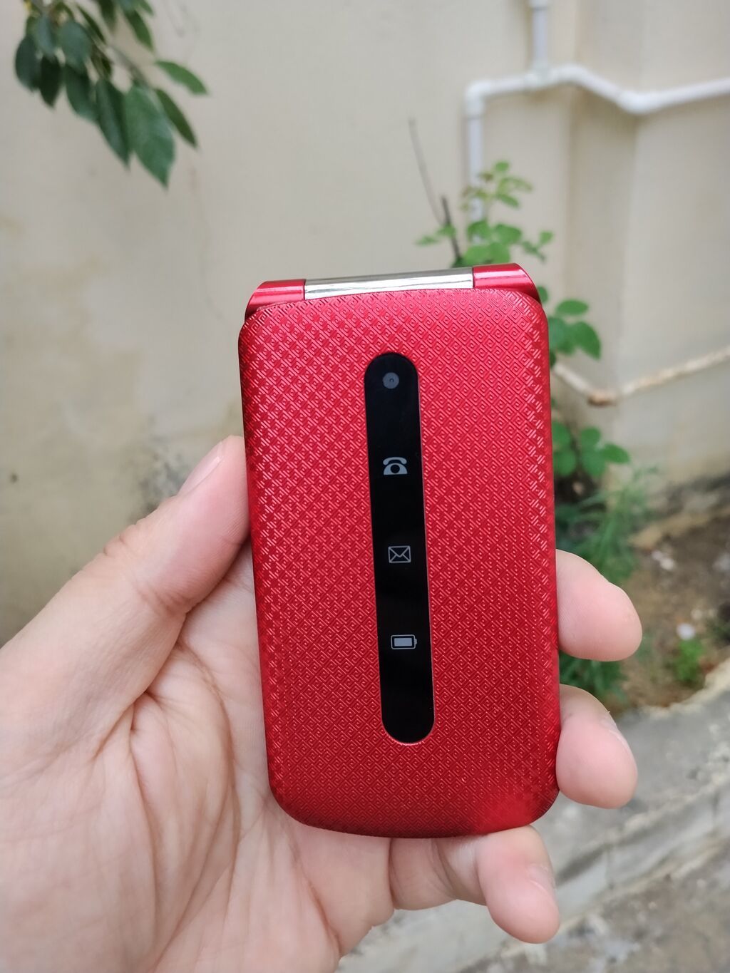 Qapaqlı mobil telefon – teXet brendi, qırmızı rəng Xüsusiyyətlər — Elektronika, Bakı (2)