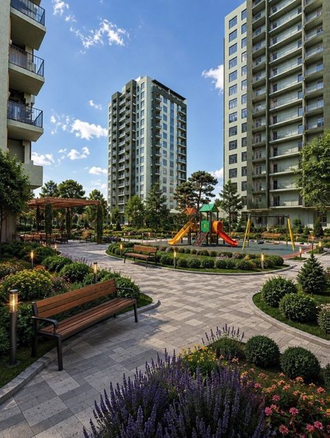 Satılır 3 otaqlı yeni tikili 74 m² — Bakı