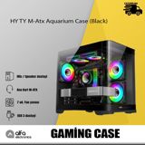 HY TY M-Atx Aquarium Case (Black) — Alfa Electronics — Computers & Laptops