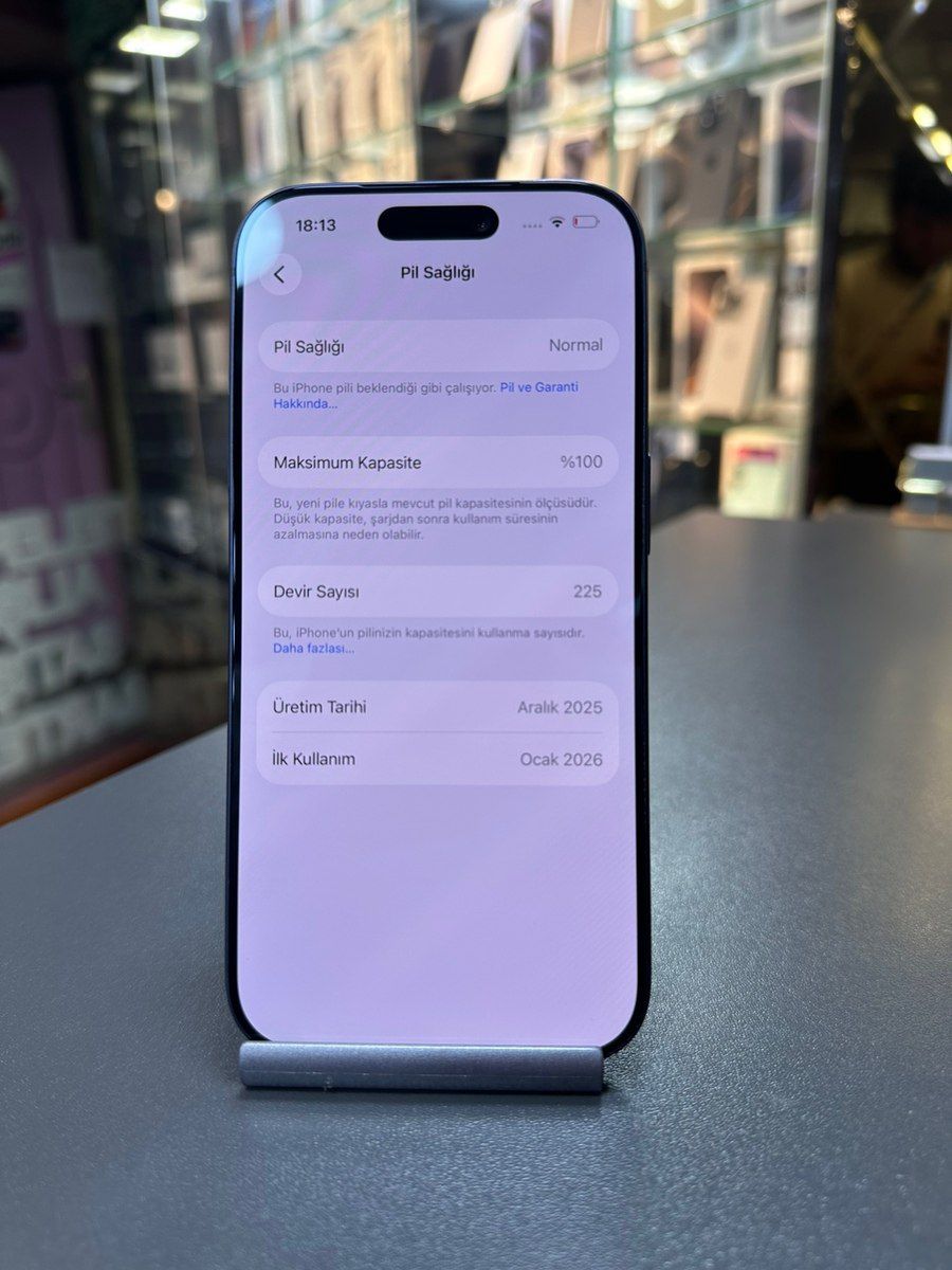 Apple iPhone 17 Pro Deep Blue 256GB/12GB — Smartfonlar, Bakı (3)