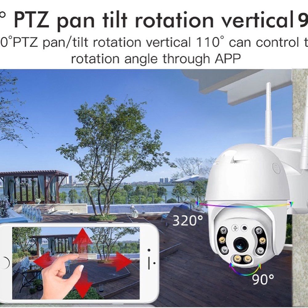 Kamera İP 2MP-1080HD Wıfı — Təhlükəsizlik sistemləri, Bakı (6)