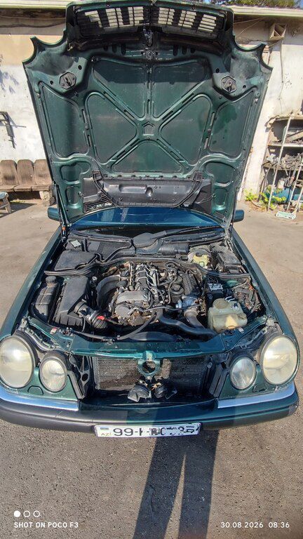 Mercedes E 220, 2.2 L, 1999 il, 600 000 km — Avtomobillər, Bakı (10)