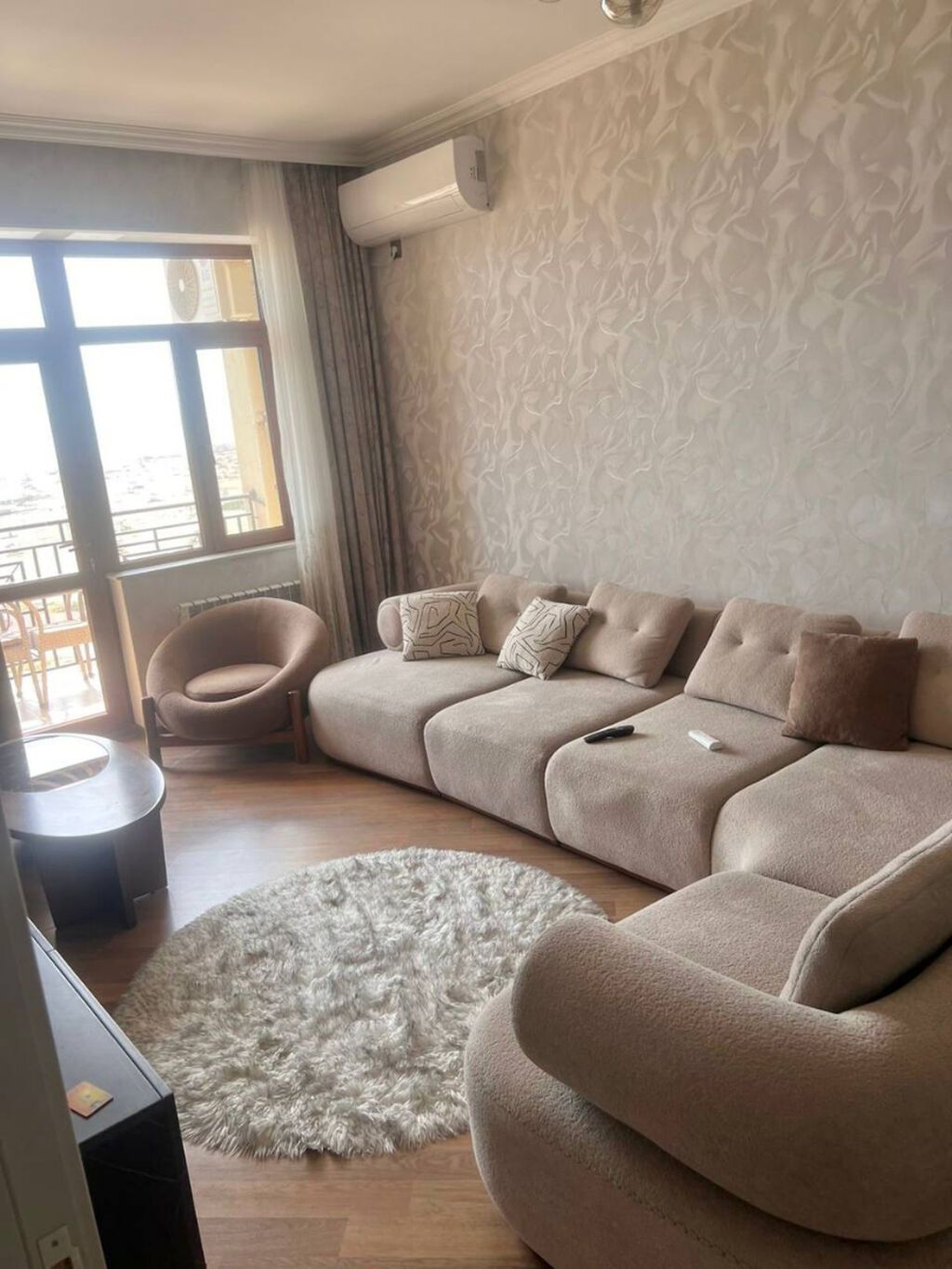 Neftchi Residence-da Dəniz Mənzərəli mənzil Kirayə Bayıl — Mənzil, Bakı (2)