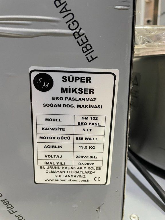 Soğan doğrayan "Super Mikser" — Biznes və avadanlıq, Bakı (4)
