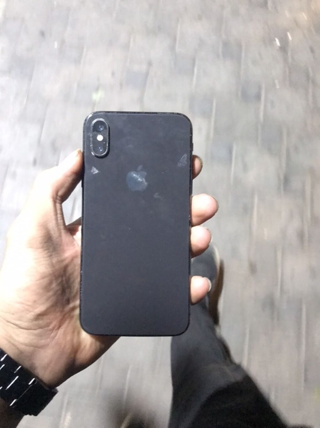 IPhone X, 256 GB, Qara, Face ID — Apple iPhone, Bərdə