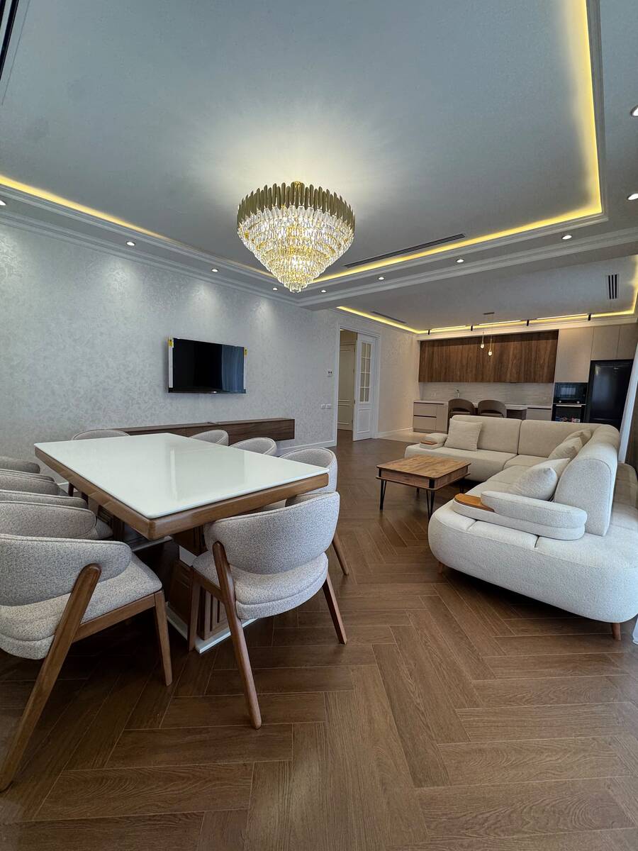 İcarəyə verilir 3 otaqlı yeni tikili 165 m² — Mənzil, Bakı (9)