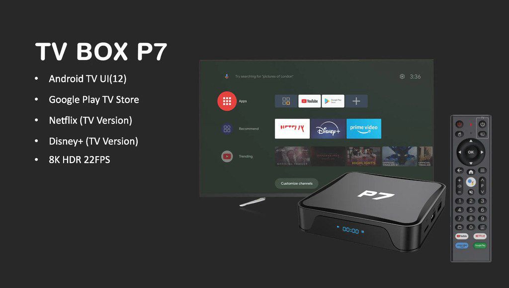 P7 Android Smart TV Box — Elektronika, Bakı (2)