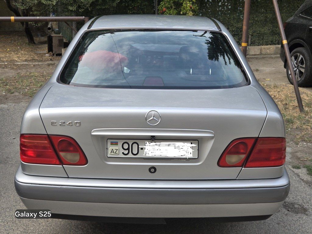 Mercedes E 240, 2.4 L, 1998 il, 270 000 km — Avtomobillər, Bakı (6)