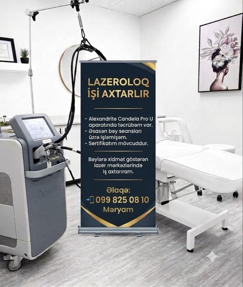 Lazer ustası, 30 yaş, 1-2 illik təcrübə, Fiks edilmiş ödəniş — Bakı