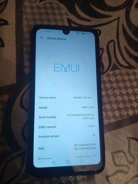 Huawei P30 Lite, 128 GB, Qara rəng, İkili SIM — Mingəçevir