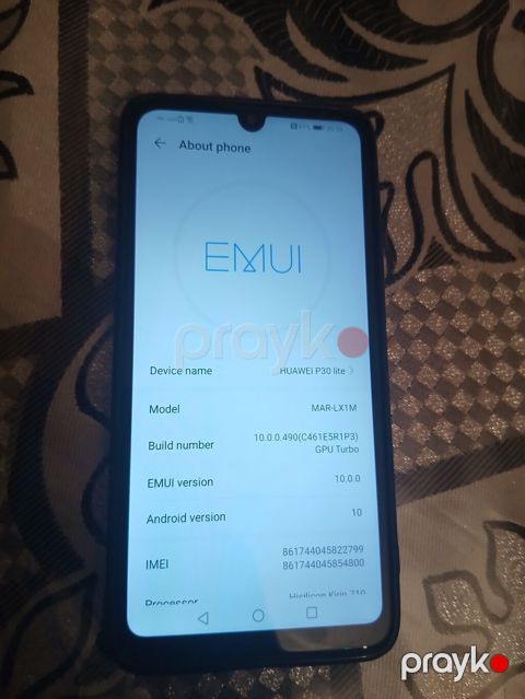 Huawei P30 Lite, 128 GB, Qara rəng, İkili SIM — Mingəçevir