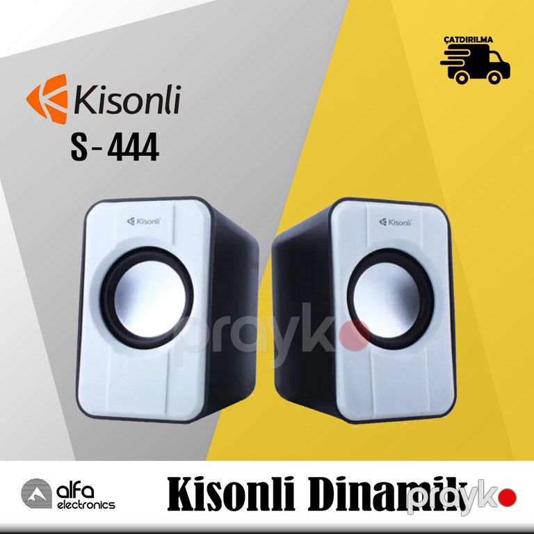 Stereo akustik sistem "Kisonli S-444" — Səs texnikası, Bakı (2)