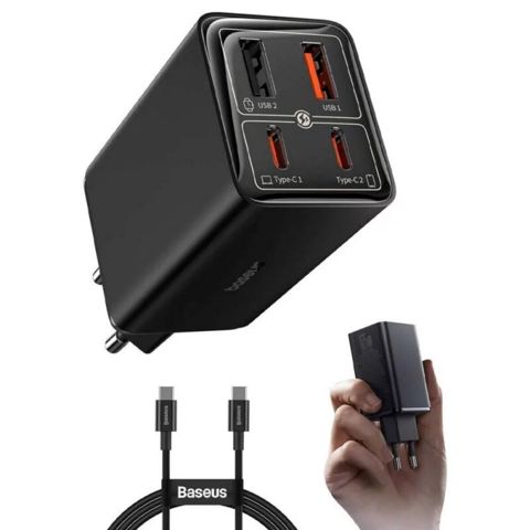Baseus 100w Gan pro 6 adapteri — Bakı