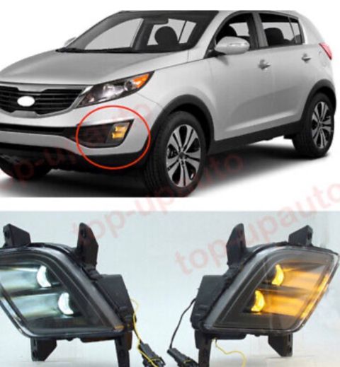 "Kia Sportage 2012-15" LED duman işıqları — Bakı