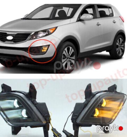"Kia Sportage 2012-15" LED duman işıqları