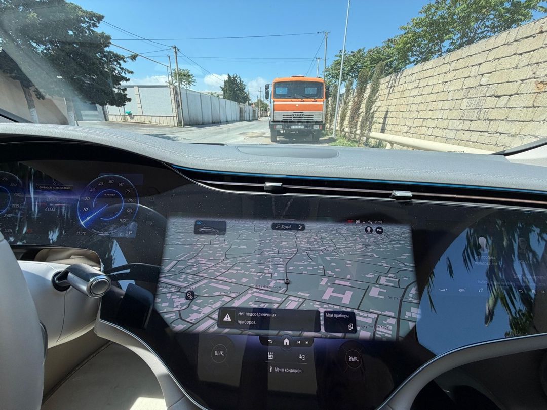 Mercedes EQS 580 4MATIC, 2022 il — Avtomobillər, Bakı (7)