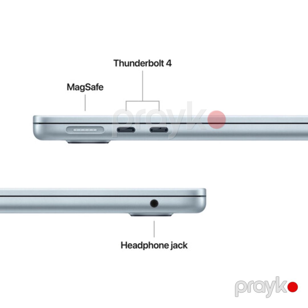 Noutbuk Apple 13" MacBook Air (M5, Sky Blue) — Noutbuklar, Bakı (6)