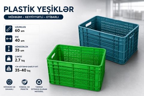Plastik yeşik — Bakı