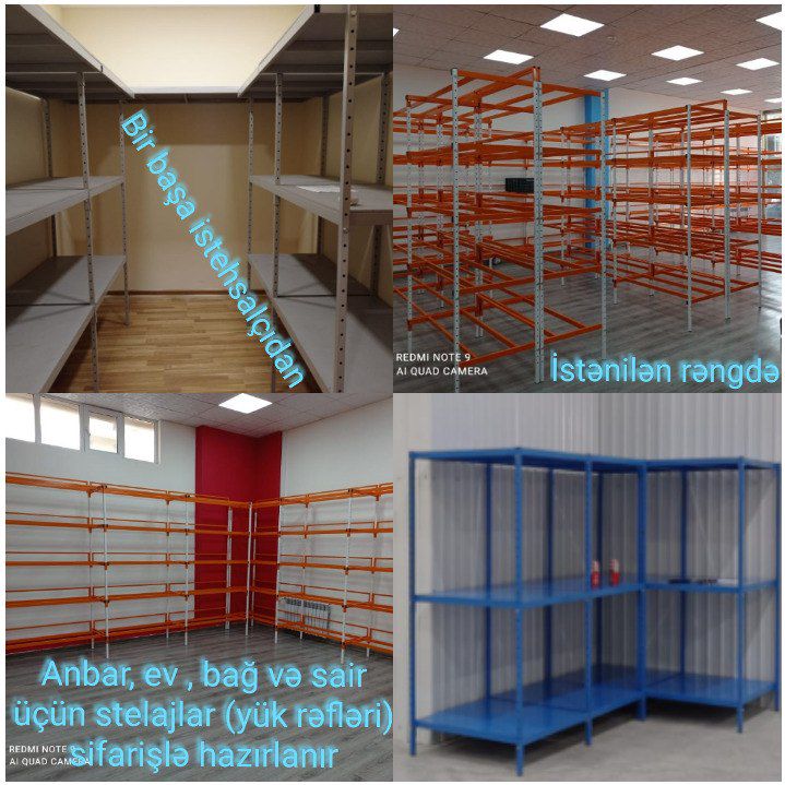 Stelaj rəflər — Biznes və avadanlıq, Bakı (6)