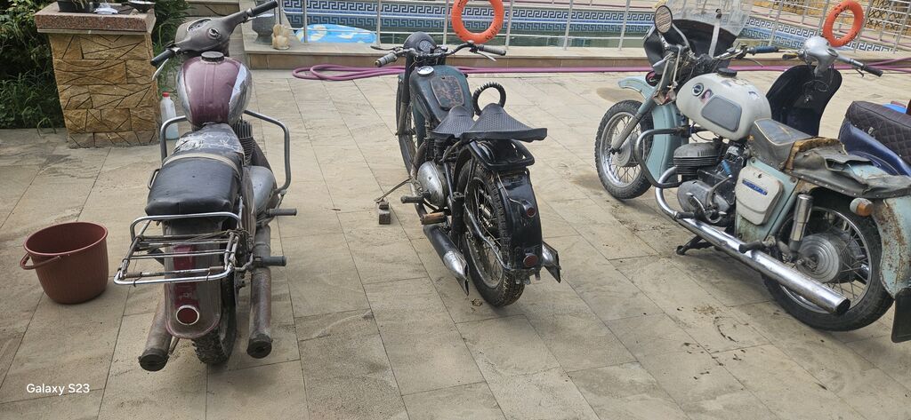 Vintage motosiklet və skuter kolleksiyası - Müxtəlif klassik model və — Motosikletlər, Bakı (5)